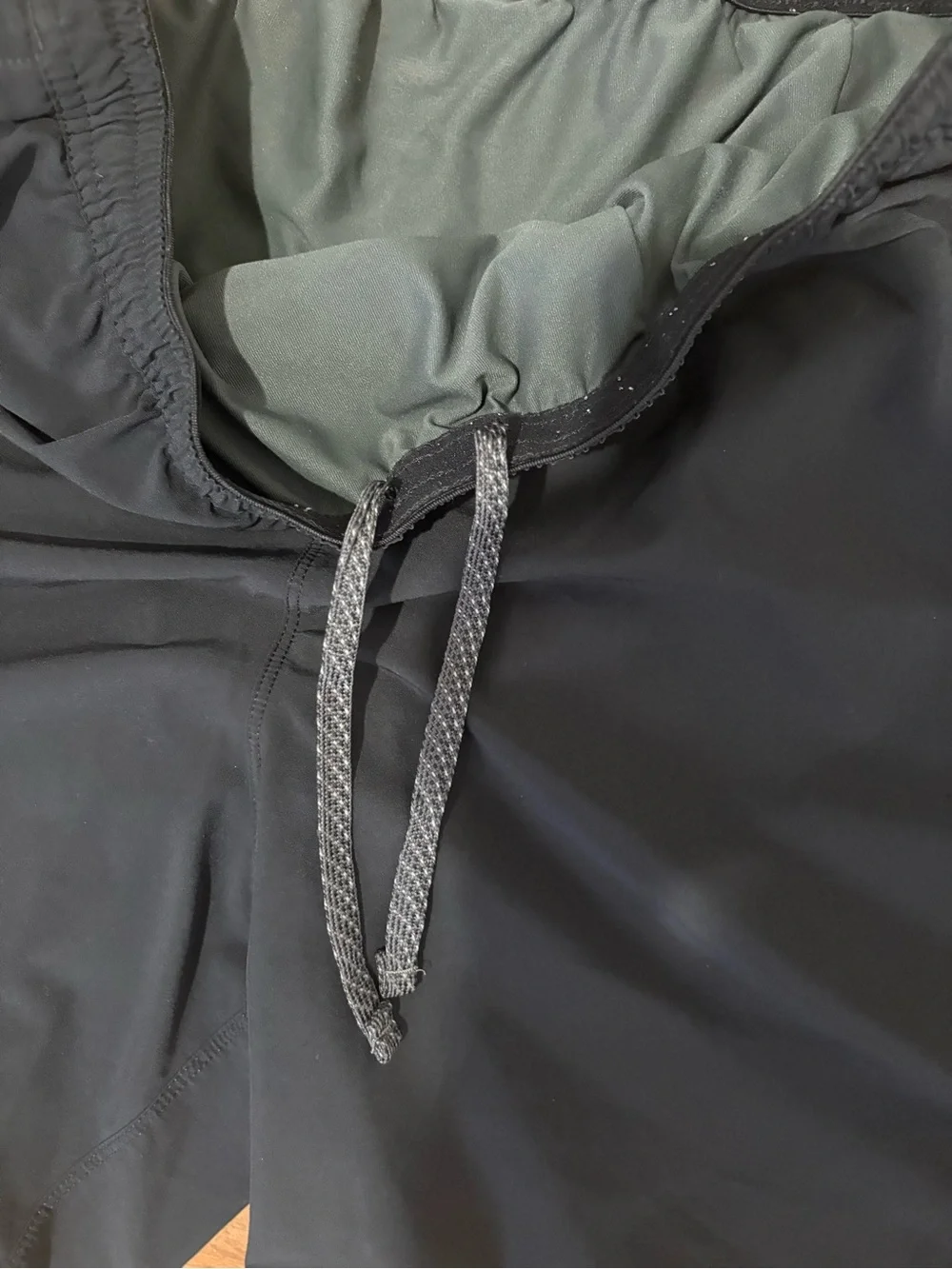 Patagonia Men’s Black Athletic Shorts with Zip Pockets